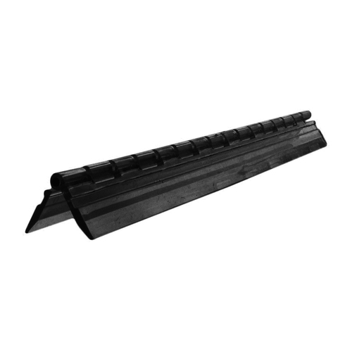 CRL 12AHBL Black Acrylic Continuous Hinge