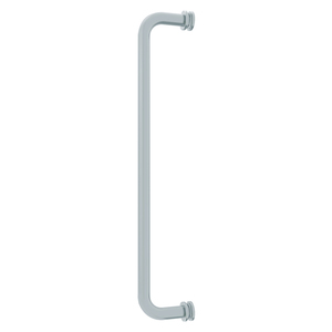 Brushed Satin Chrome 24" BM Series Tubular Single-Sided Towel Bar