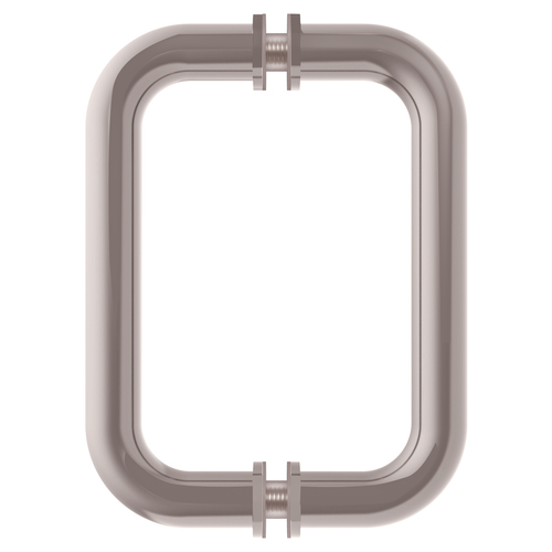 Polished Nickel 6" BM Series Tubular Back-to-Back Pull Handle