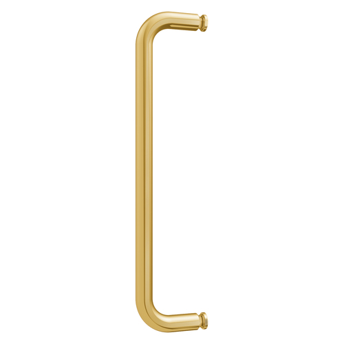 Polished Brass 18" BM Series Single-Sided Towel Bar Without Metal Washers