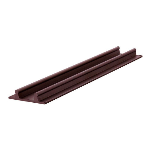 Duranodic Bronze Aluminum Lower Channel for Deep Recess Installations 144" Stock Length