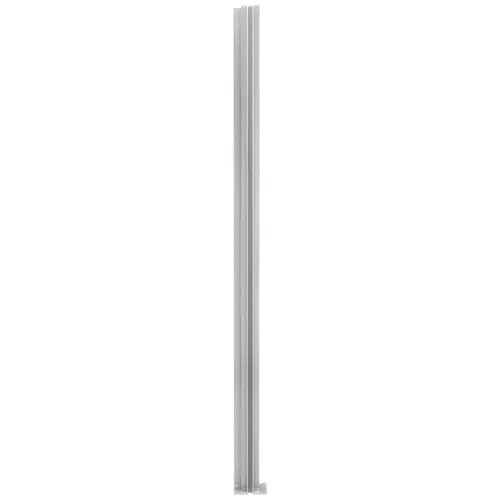 Brite Anodized 30" Corner Design Series Partition Post