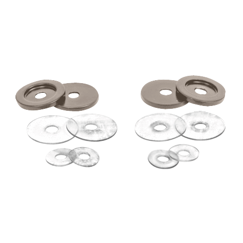 CRL 30WKSN Satin Nickel Replacement Washers for Back-to-Back Solid Pull Handle