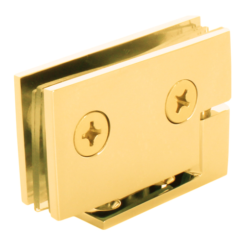 CRL FA50BR Brass Surface Mount Cabinet Pivot Hinges - pack of 2