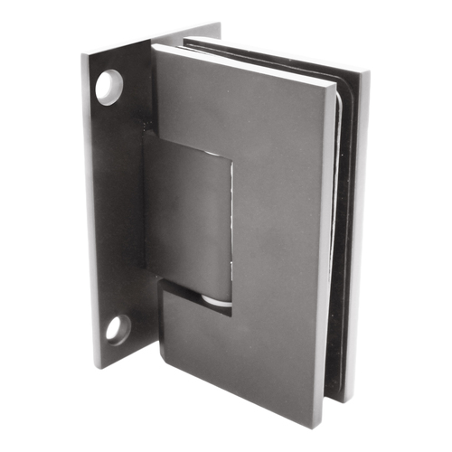 Satin Nickel Geneva 037 Series Wall Mount Full Back Plate Standard Hinge