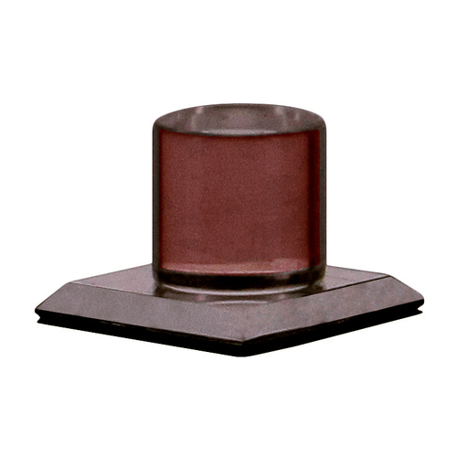 Bronze Acrylic Stick-On Mirror Knob