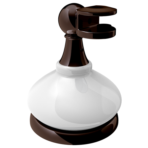 Porcelain and Oil Rubbed Bronze Mirror Pivots