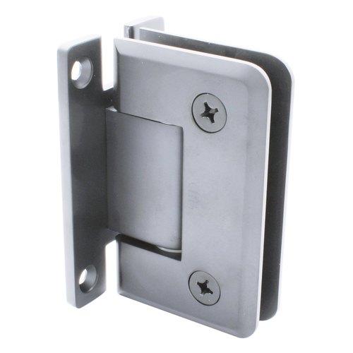 Polished Chrome Pinnacle 037 Series Wall Mount 'H' Back Plate Hinge