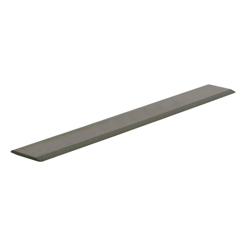 CRL S625BN Brushed Nickel Aluminum 5/8" Flat Face Mirror Edge Molding 144" Stock Length