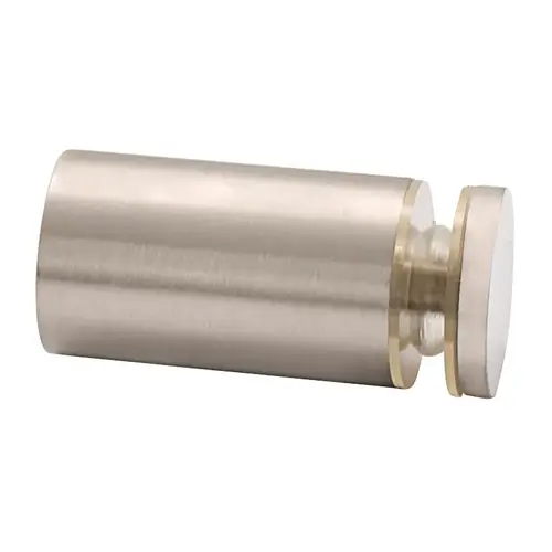 Polished Nickel Cylinder Style Single-Sided Shower Door Knob