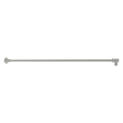 CRL SUP10BN Brushed Nickel Frameless Shower Door Fixed Panel Wall-to-Glass Support Bar for 3/8" to 1/2" Thick Glass