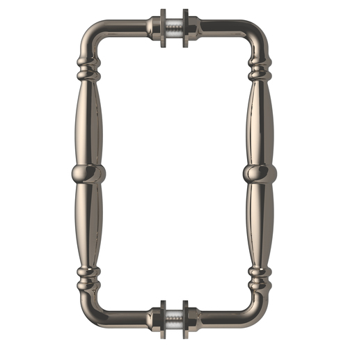 CRL ALUMV1C8X8ABNVCP1 Antique Brushed Nickel 8" Victorian Style Back