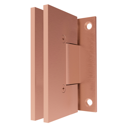 Brushed Copper Vienna 037 Series Wall Mount Hinge