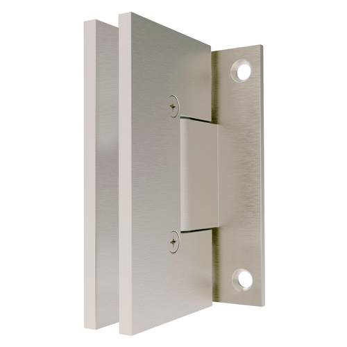 CRL V1E037PN Polished Nickel Vienna 037 Series Wall Mount Hinge