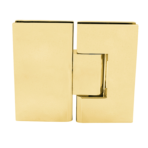 Brass Vienna 180 Series Glass-to-Glass Hinge