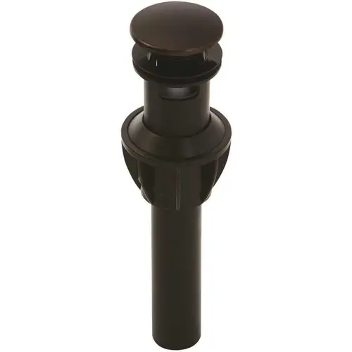 Pfister 972-097J Push and Seal 1.25 in. Plastic Drain Assembly in Brushed Nickel