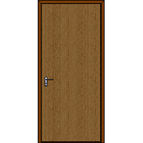 Armortex 1DFWF Custom Wood Bullet Resistant Door And Frame Assembly With Flush