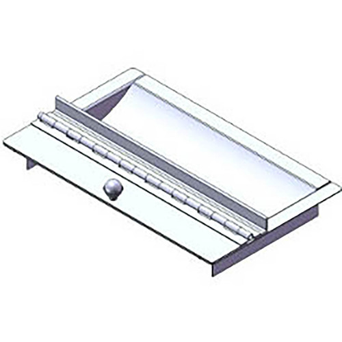 16" W X 10" H Recessed Deal Tray With Weather Flap Non Ballistic