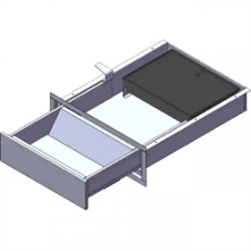 7" H Transaction Drawer With Cash Tray Ballistic Level 8