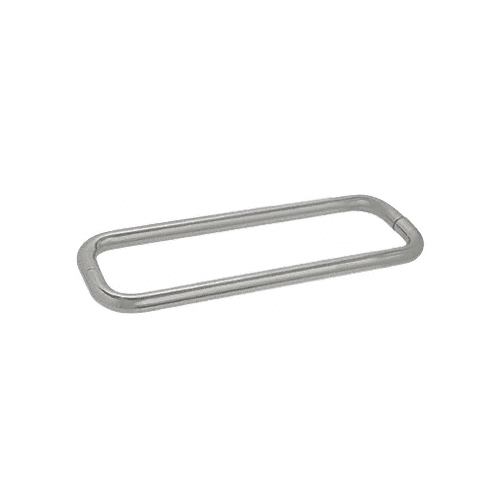 Satin Nickel 12" BM Series Back-to-Back Towel Bar Without Metal Washers