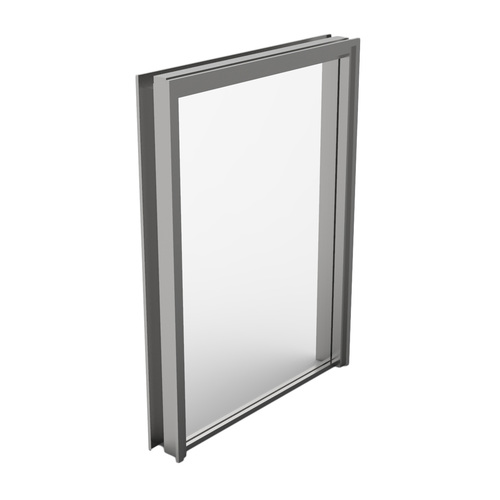 Custom Windows Fixed Frame Stainless Steel