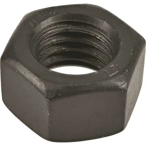 Hillman 261249 1/4 in.-20 Black Exterior Hex Nuts