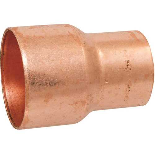 3/4 in. x 1/2 in. Copper Pressure Cup x Cup Reducer Coupling Fitting