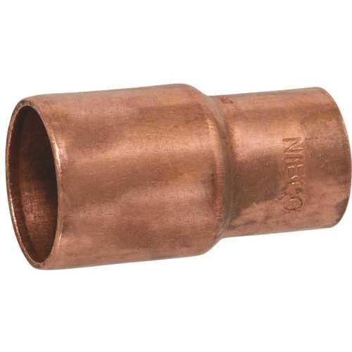 5/8 in. x 1/2 in. FTG x Cup Copper Pressure Fitting Reducer