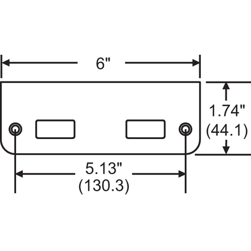 Strike C-Cassette Lipped 1.75