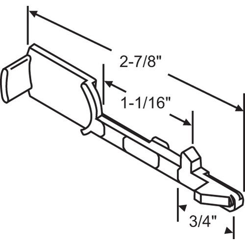 Slide BolT-Metal right Hand