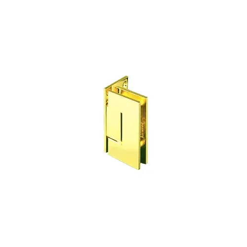 Gold Plated Junior Geneva 044 Series Wall Mount Offset Back Plate Hinge