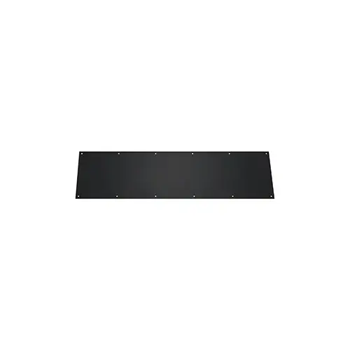 Deltana KP1034U19 Kick Plate 10" x 34" S/S in Paint Black
