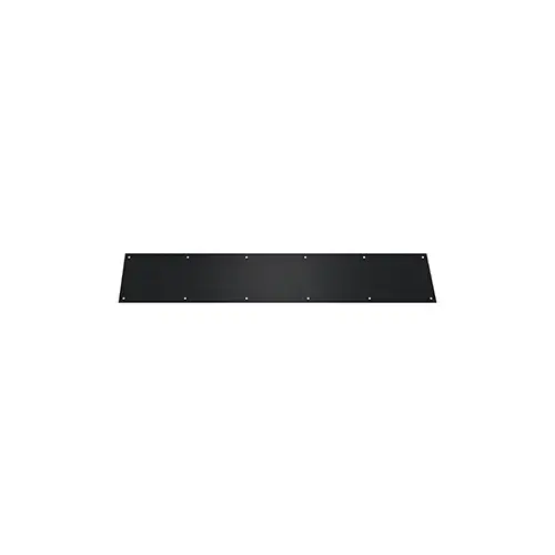 Deltana KP634U19 Kick Plate 6" x 34 " S/S in Paint Black