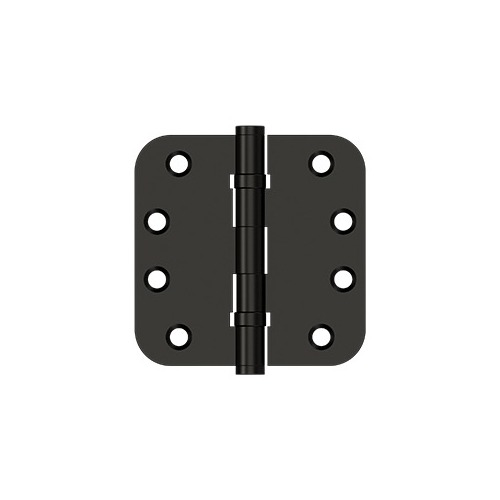 4" x 4" x 5/8" Radius Hinges, Ball Bearing in Oil-rubbed Bronze