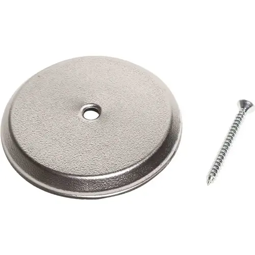 4 in. Flat Chrome Cleanout Cover Plate No. 104Fc