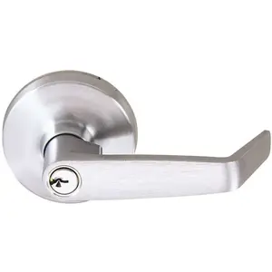 Satin Chrome Lever Classroom Exit Device Trim Pull Satin Chrome Lever Classroom Exit Device Trim Pull