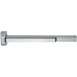 Silver Rim Type Push Bar Exit Device Fire Rate Silver Rim Type Push Bar Exit Device Fire Rate