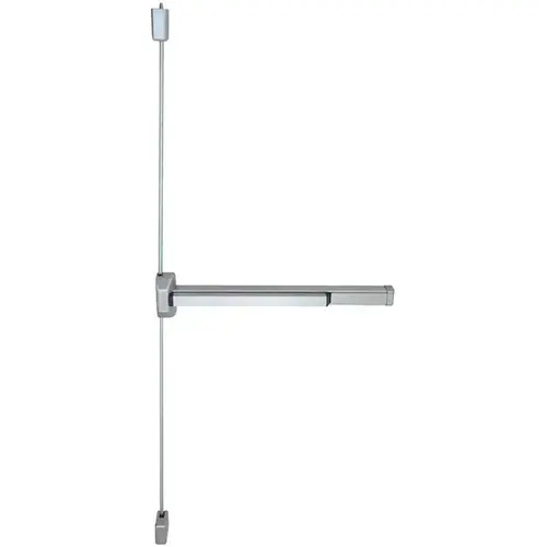 Silver Vertical Type Push Bar Exit Device Fire Rate
