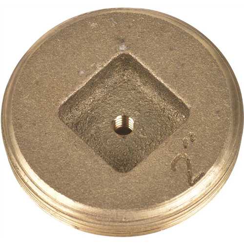 Oatey 42741 2 in. Brass Cleanout Plug Countersunk