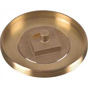 Oatey 42745 4 in. Brass Cleanout Plug Countersunk