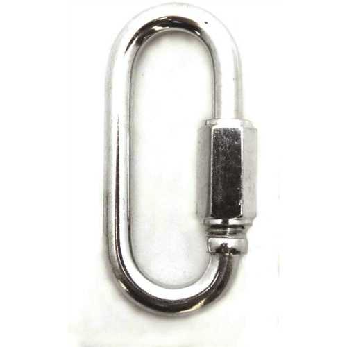 KingChain 469140 1/8 in. Zinc-Plated Quick Link - pack of 16