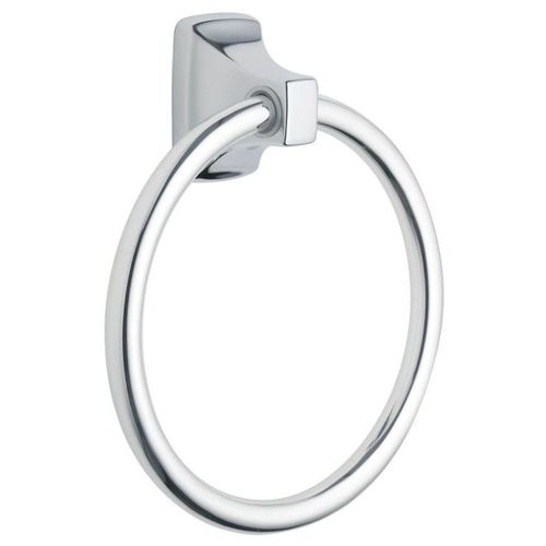 Moen P5860 Contemporary Towel Ring with Metal Ring Bright Chrome Finish