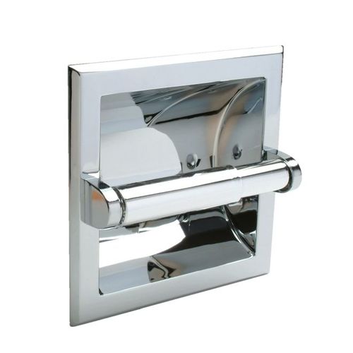 Recessed Fixtures Deep Recessed Paper Holder Bright Chrome Finish