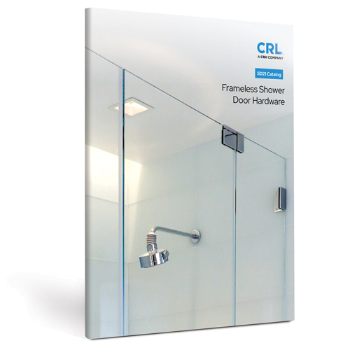 CRL SD21 Frameless Shower Door Hardware Catalog