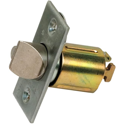 Falcon A5763000D630 2-3/4" Square 1" Face Dead Latch for B Series Satin Stainless Steel Finish