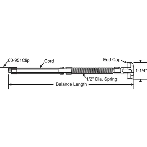 30-1/2 Crossbow Balance (5/8") with 960sP-503 And 60-951