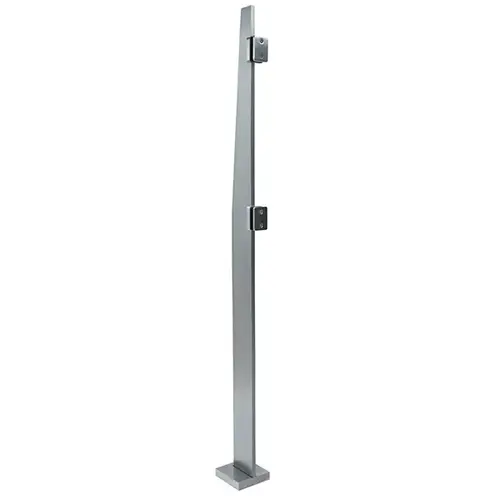 CRL K84CKBSC Klarity Brushed Stainless Steel Center Custom Post