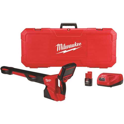 Milwaukee 2580-21 M12 ONE-KEY 12-Volt Lithium-Ion Wireless Hand-Held Pipeline Locator Kit with Battery and Charger