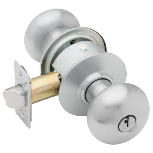 A80PD PLYxLEV 626 Cylindrical Lock Satin Chrome