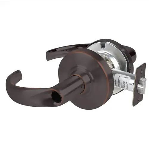 ND Series Vandlgard Entry Less Cylinder Sparta with 13-247 Latch 10-025 Strike Aged Bronze Finish